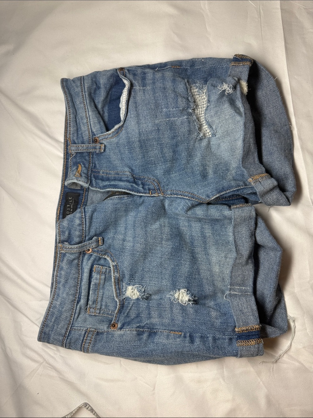 Aeropostale Light Blue Denim Mid-Rise Jeans